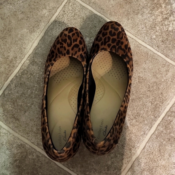 clarks leopard